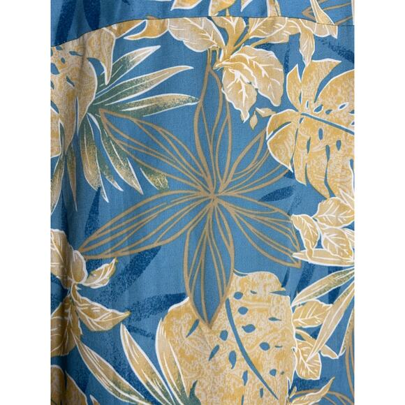 Aloha Republic HawaiianFloral Vintage Mens Shirt 2XL Made in USA - Picture 5 of 6
